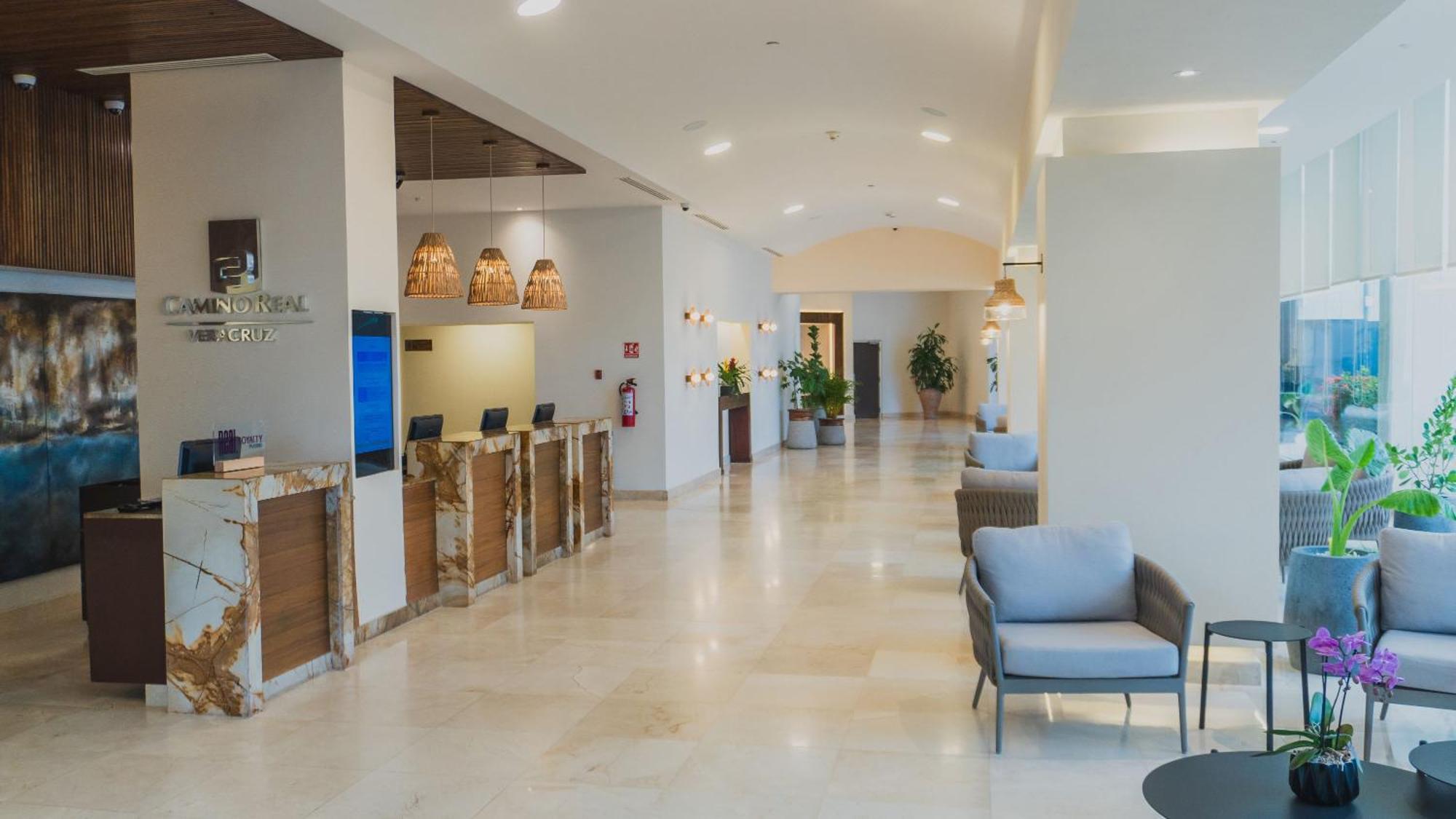 Camino Real Veracruz Zewnętrze zdjęcie Lobby