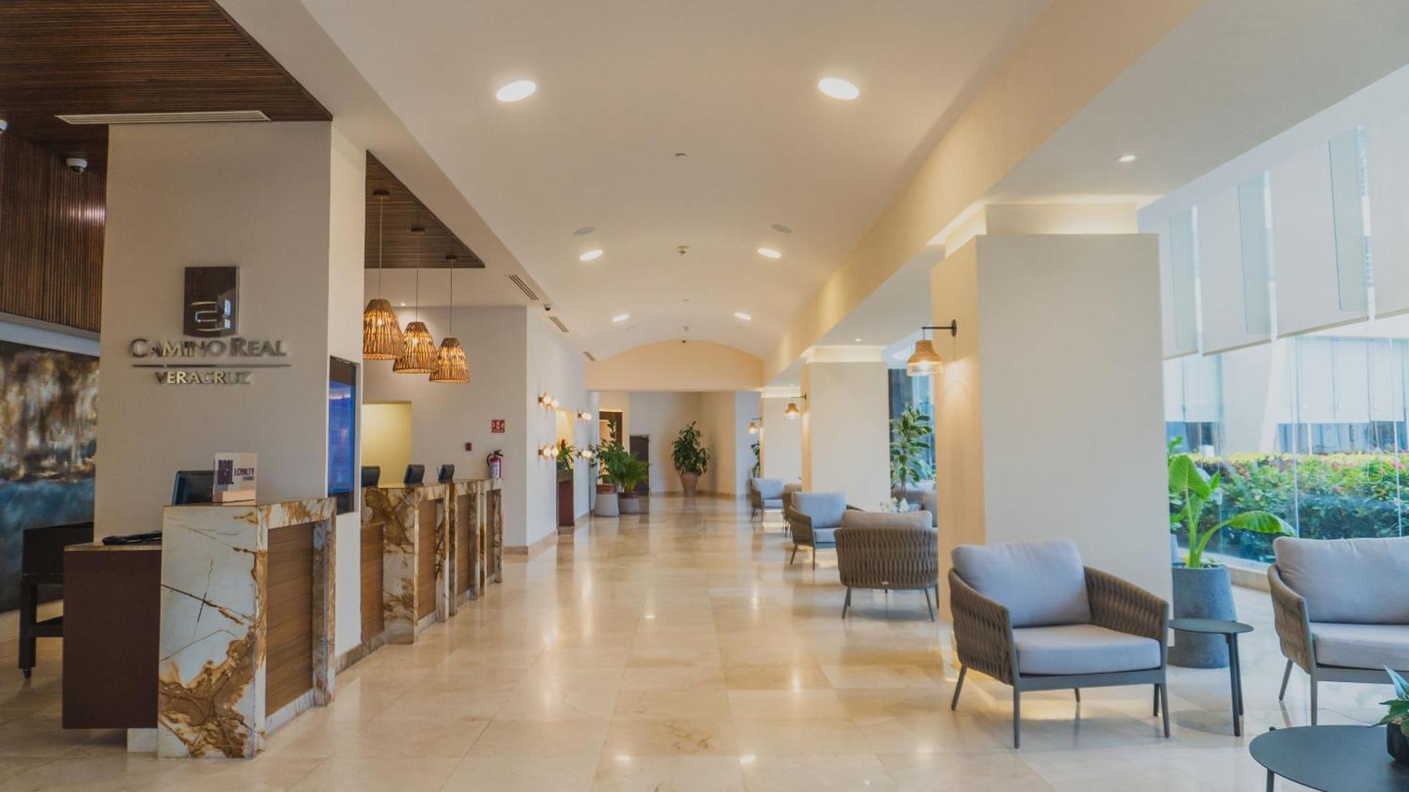 Camino Real Veracruz Zewnętrze zdjęcie Lobby